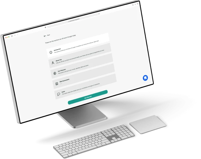 results page mockup